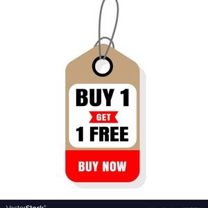 Buy 1 get 1 free